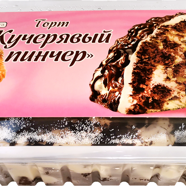 Торт Невские берега Кучерявый пинчер бисквитный