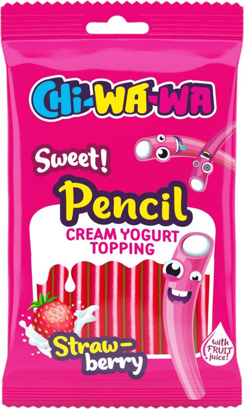 

Мармелад Chi-Wa-Wa Клубника-Ваниль жевательный 80 г
