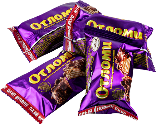 Конфеты Акконд Отломи с арахисом и изюмом, вес.