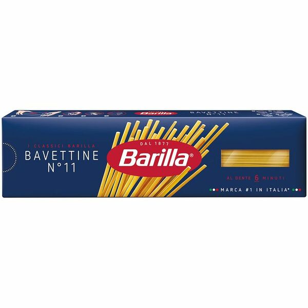 Макаронные изделия Barilla Bavettine n.11, из твёрдых сортов пшеницы 450 г
