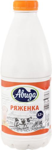 

Ряженка Авида 3.2% 900 мл
