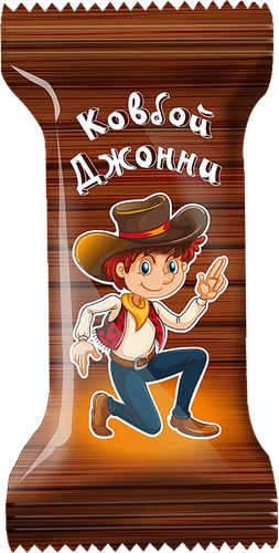 

Конфеты НЕВСКИЙ КОНДИТЕР Ковбой Джонни вафельные в глазури, весовые