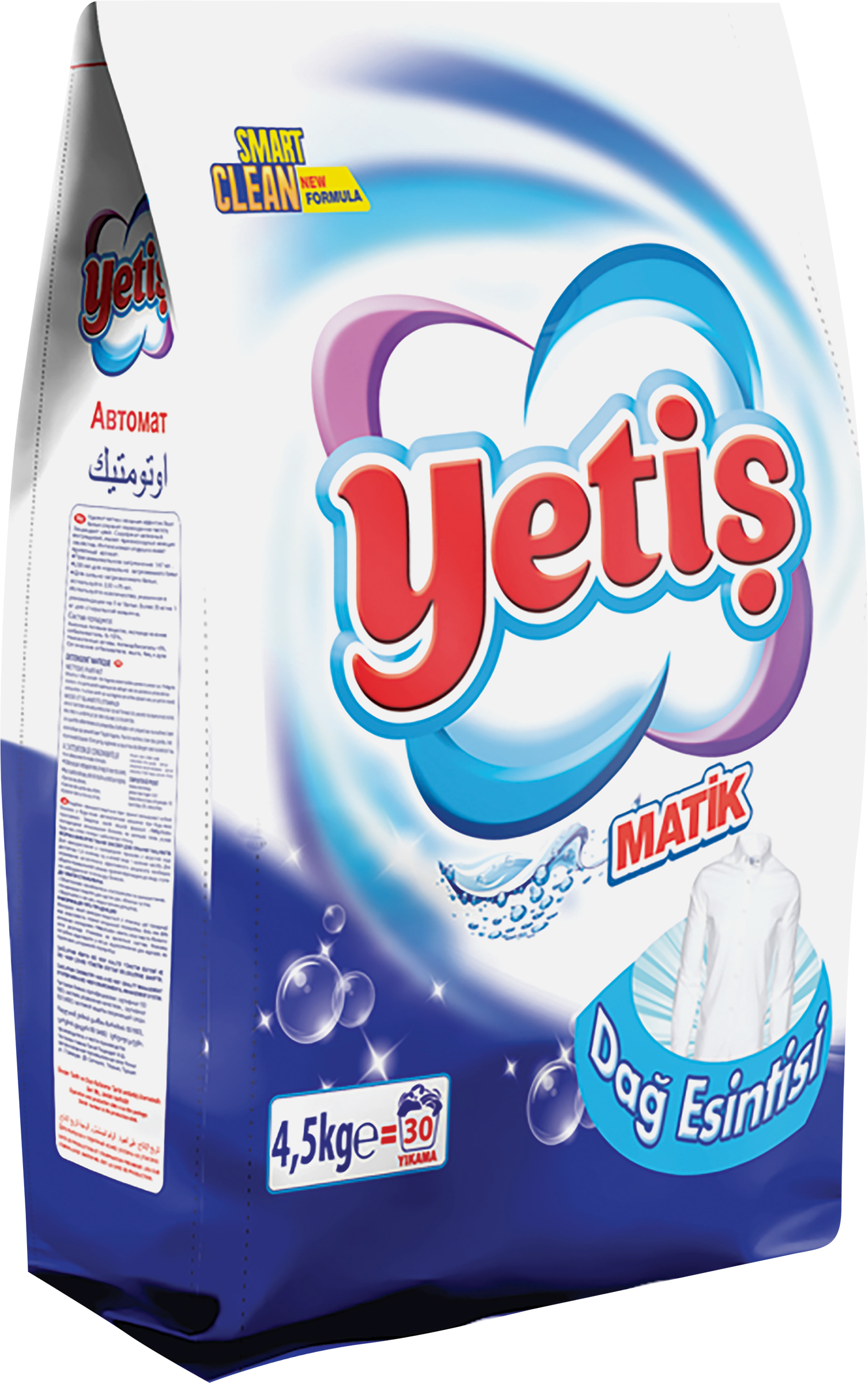 

Стиральный порошок Yetis Горная свежесть 4500 г