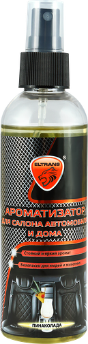 Ароматизатор для салона автомобиля и дома Eltrans Пинаколада, микроспрей, 200 мл