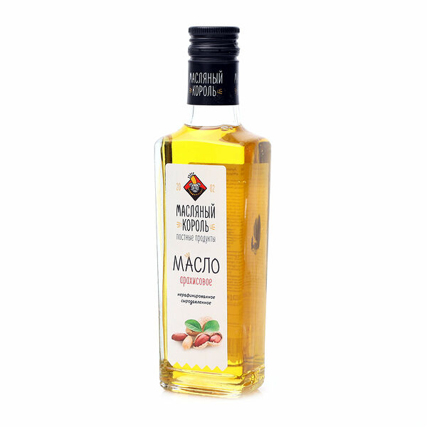 Масло арахисовое нерафинированное ТМ Масляный король