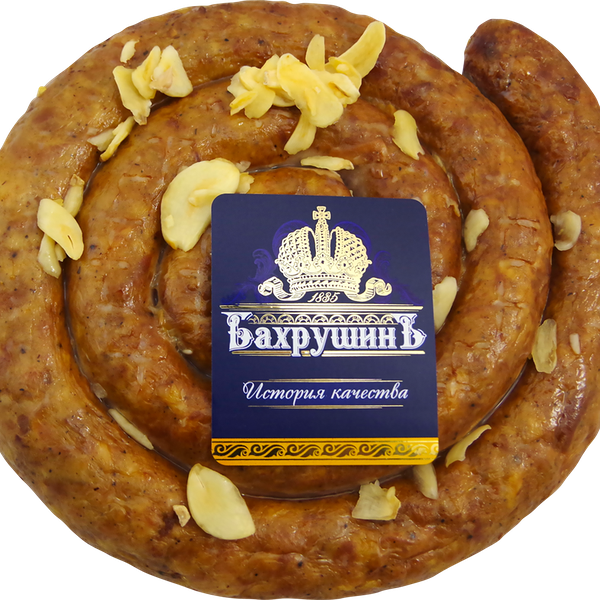 Колбаса БАХРУШИНЪ Улитка Жареная в/у вес 