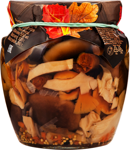 

Ассорти из маринованных грибов ЛЕНТА