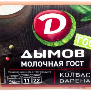 Колбаса вареная Дымов Молочная