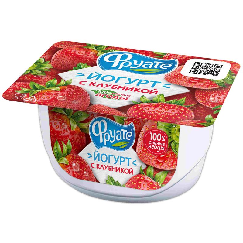 

Йогурт Фруате клубника, 2.5% 125 г