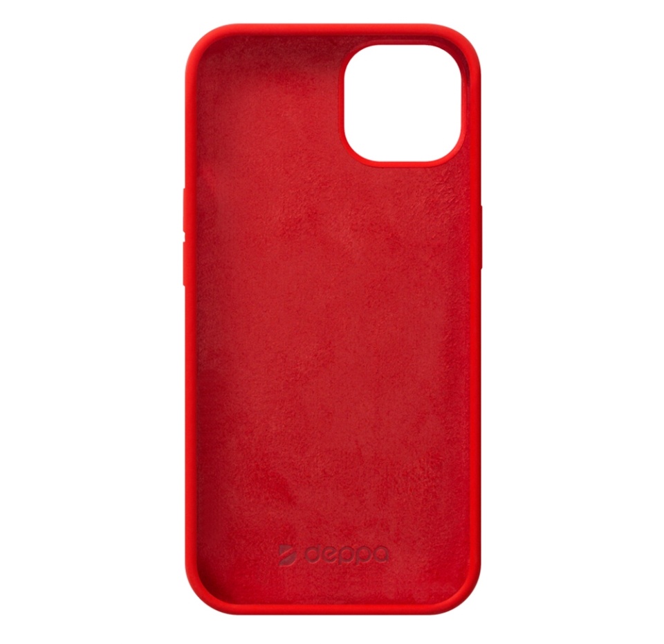 

Чехол Deppa Liquid Silicone Case Pro для Apple iPhone 13, красный, Китай