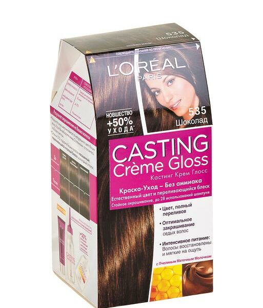Крем-краска для волос L`Oreal Casting Creme Gloss оттенок 535 Шоколад