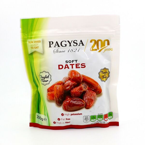 Финики мягкие без косточки SOFT Pagysa 200г