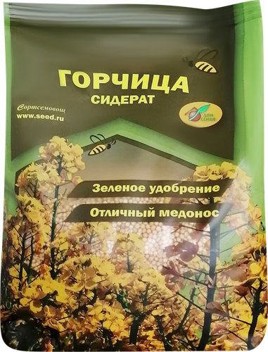 

Семена сидераты Дом Семян Горчица Радуга белая 500 г