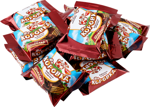 

Конфеты вафельные Рот Фронт Коровка Шоколад вес