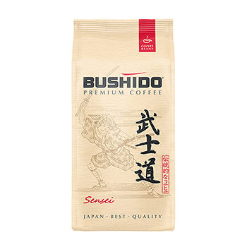 Кофе в зернах Bushido Sensei натуральный жареный 227г, Нидерланды