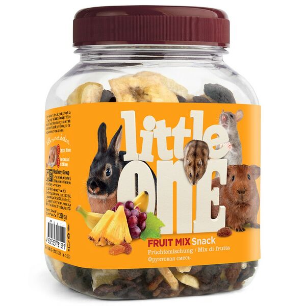 Лакомство для грызунов Little One Фруктовая смесь 200г