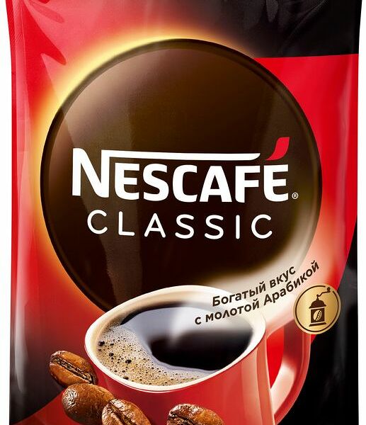 Кофе Nescafe Classic растворимый 190г
