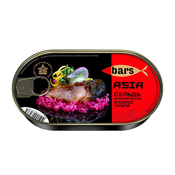 Сельдь БАРС атлантическая филе в соусе Унаги