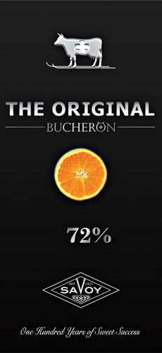 

Шоколад горький Bucheron The Original с кусочками апельсина 72% какао 100 г