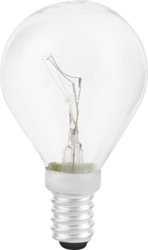 

Лампа накаливания Navigator 60Вт Е14, прозрачная, шар