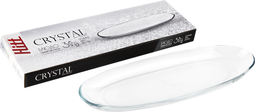 

Блюдо сервировочное HITT Crystal 38х12 см