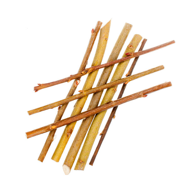 Мир чудес лакомство для грызунов Веточки Ива, 8 шт