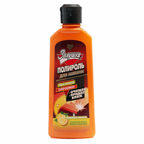 Полироль для мебели Лимонная свежесть ТМ Золушка 250 мл