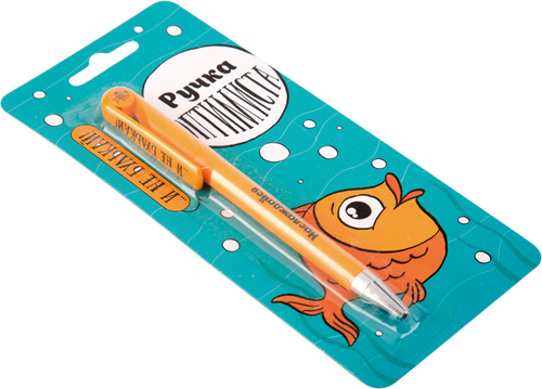 

Открытка с ручкой Арт и Дизайн синяя