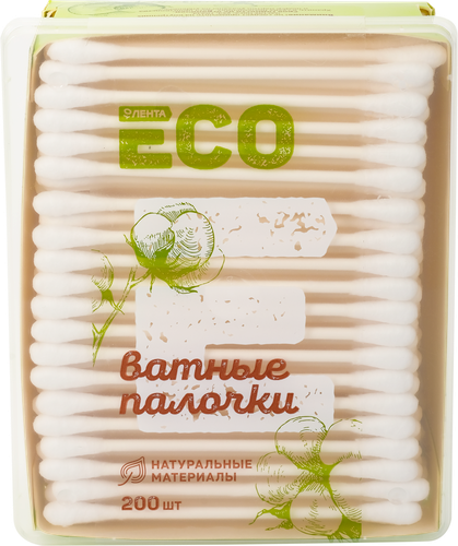 

Ватные палочки Лента Эко 200 шт