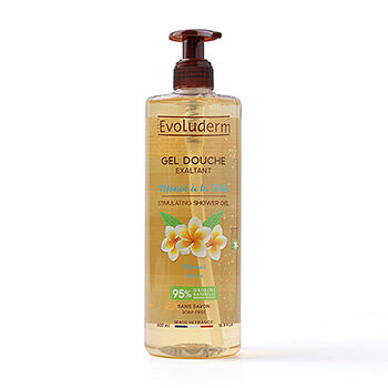 Гель для душа Evoluderm Monoi a la Folie бодрящий 500мл, Франция