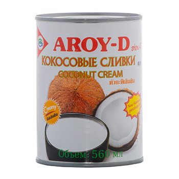 

Сливки кокосовые Aroy-D 20-22% 560 мл