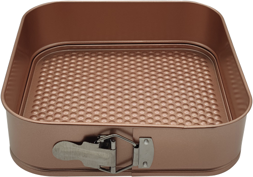 Форма для запекания HOMECLUB Bakery 24х24х7,0,4см, разъемная, квадратная, металл Арт. NBB-1