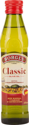 

Масло оливковое Borges classic рафинированное 250 мл