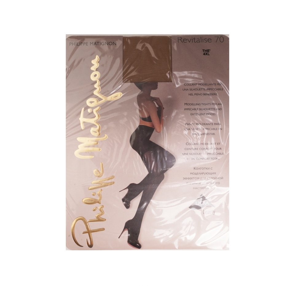 

Колготки Philippe Matignon Revitalise цвет загар 70 den размер 4, Италия