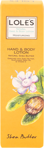 

Лосьон для рук и тела LOLE'S NATURAL с маслом ши