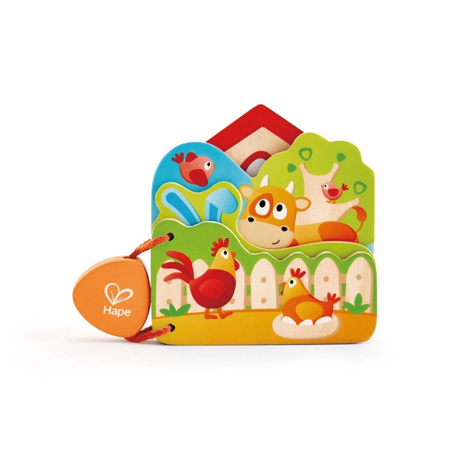 

Книга-игрушка «Ферма» от 1 года, Hape, Швейцария