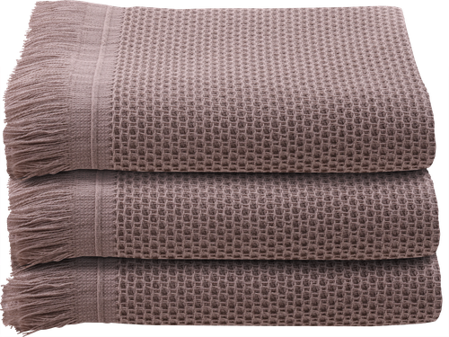 

Полотенце вафельное Cottonika Соты 70х120 см цвет в ассортименте 1 шт