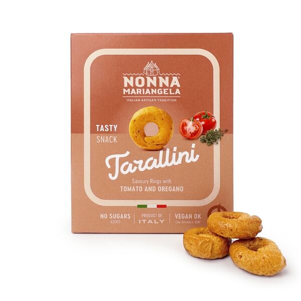 Таралли био Nonna Mariangela с томатом и орегано