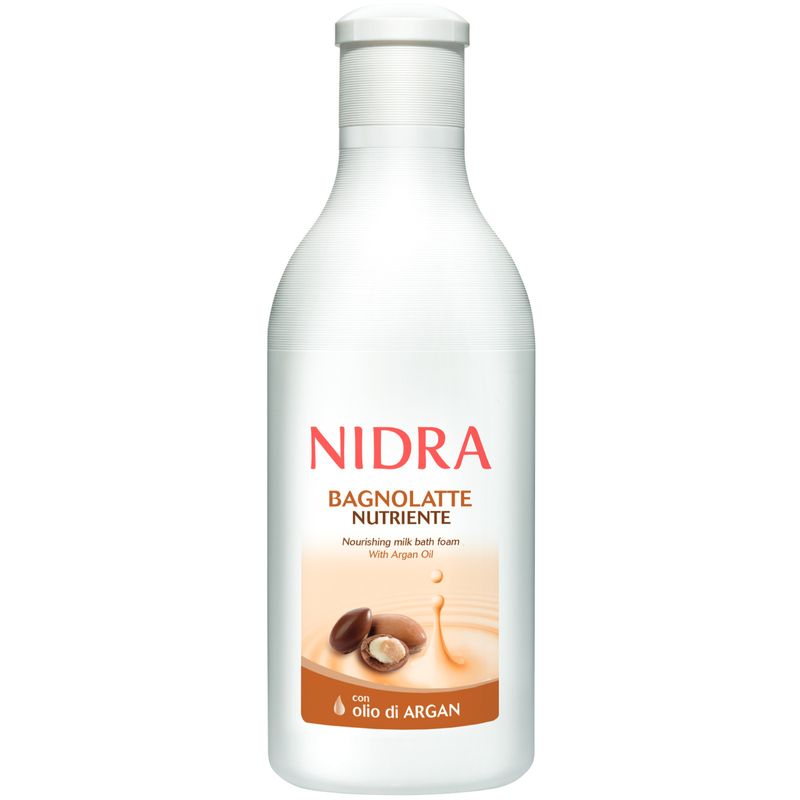 

Пена-молочко для ванны питательное Nidra с аргановым маслом 750 мл