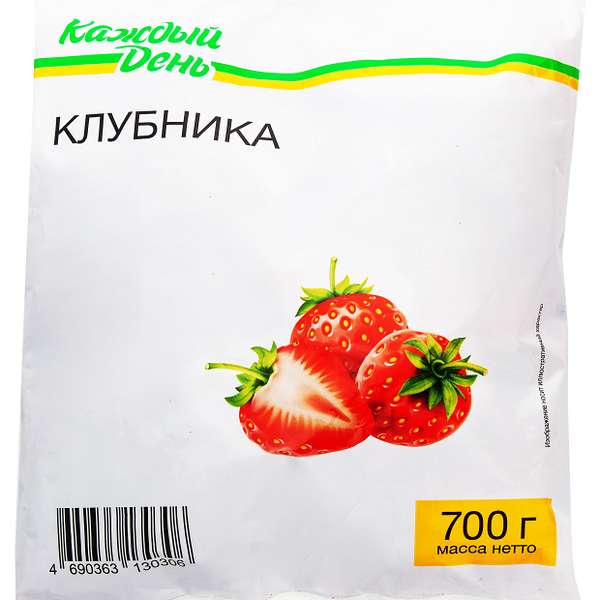 Клубника Каждый день замороженная