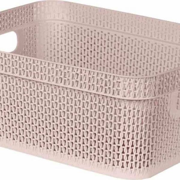 Корзина для хранения Keeplex Ajur с ручками 36,5×27×14,1 см, 11 л