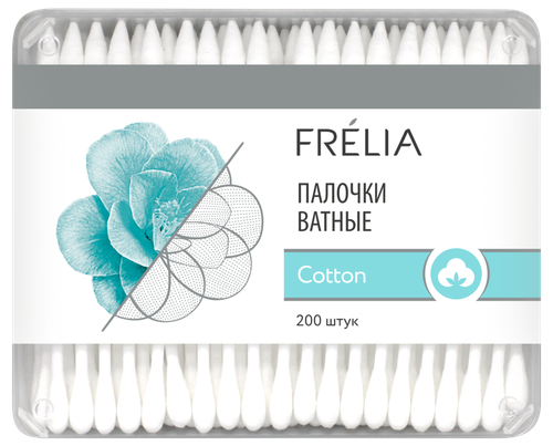 

Палочки ватные FRELIA, 200 шт.