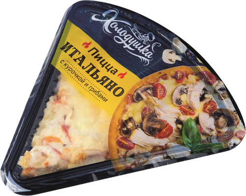 

Пицца Холодушка Итальяно с курочкой и грибами 160 г