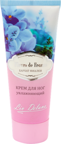 

Крем для ног Liv Delano Fleurs de France Бархат фиалки увлажняющий 75 г