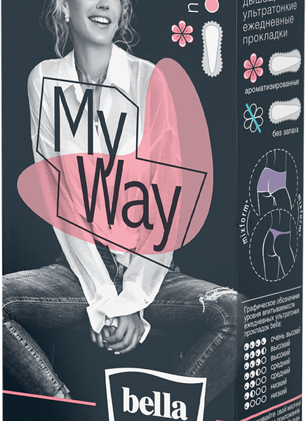 Прокладки ежедневные BELLA Panty My way Aroma, 20шт