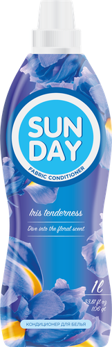 

Кондиционер для белья Sunday Нежность ириса 1 л