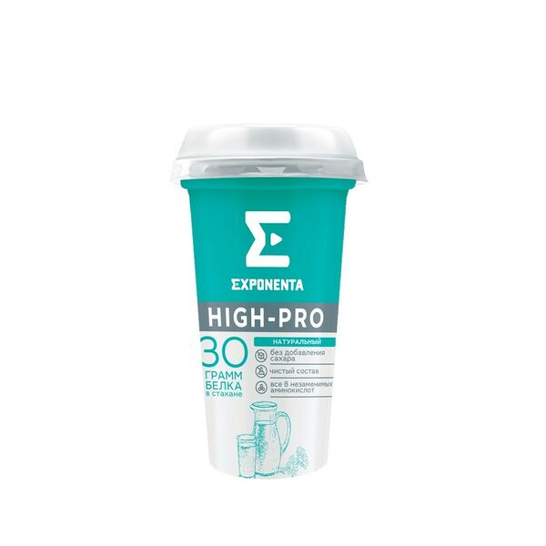 Напиток к/м High Pro обезжир обог белком п/ст вес 250г EXPONENTA