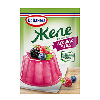 Желе Dr.Oetker со вкусом лесных ягод