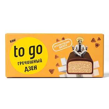 Батончик шоколадный Гречишный Raw to Go