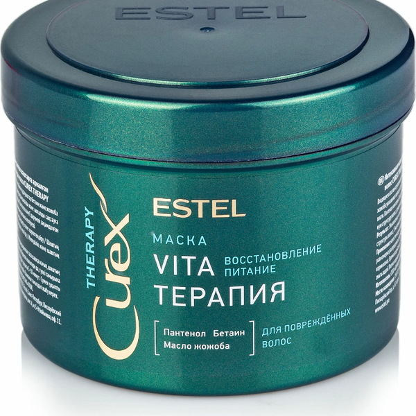 Маска Estel Curex Vita-терапия для поврежденных волос 500 мл
